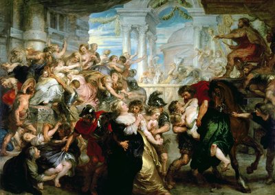 The Rape of the Sabine Women, c.1635-40 by Peter Paul Rubens