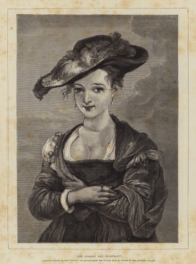 The Spanish Hat Portrait by Peter Paul Rubens