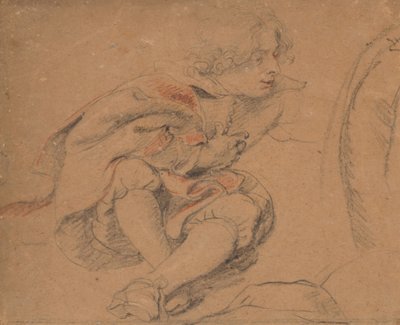 Seated Young Man by Peter Paul Rubens