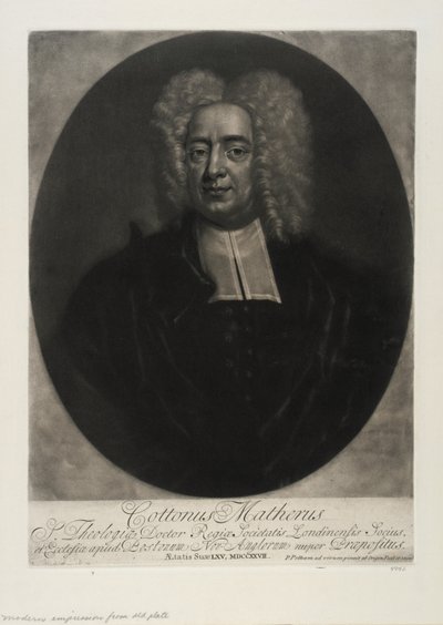 Cottonus Matherus by Peter Pelham