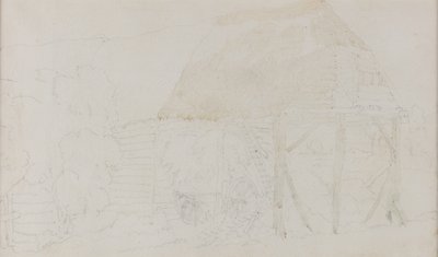 Rough Sketch for Harvest Time by Peter de Wint