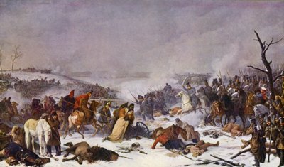 The Battle of Losmine by Peter von (after) Hess