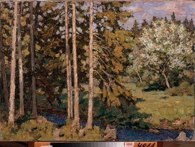 Apple Trees in May by Petr Ivanovic Petrovichev