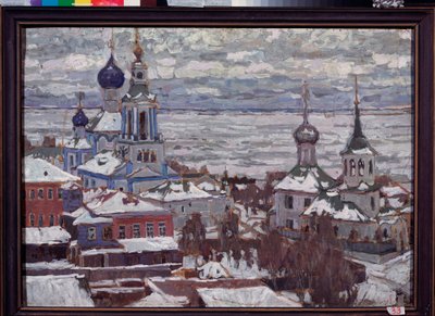 Rostov in Winter by Petr Ivanovic Petrovichev