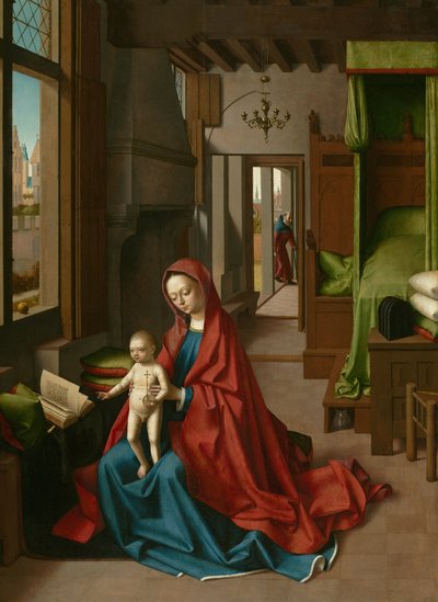 Virgin and Child in a Domestic Interior by Petrus Christus