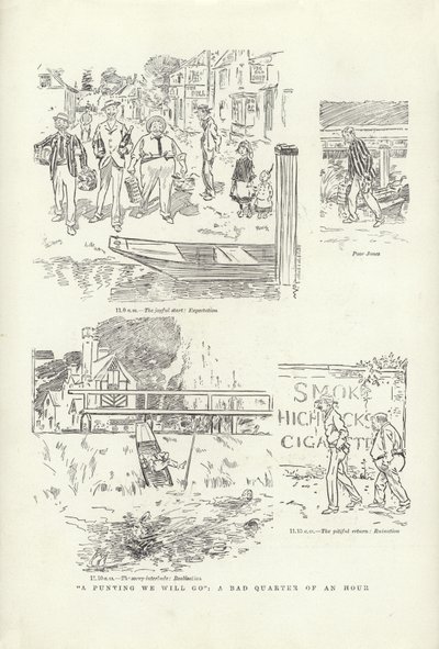 A Punting We Will Go, a Bad Quarter of an Hour by Phil May
