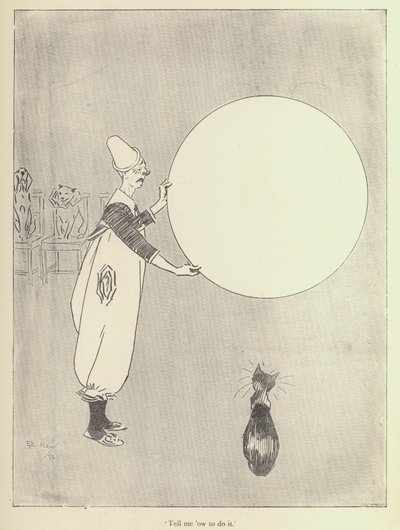 Cartoon by Phil May, from the 1890s by Phil May