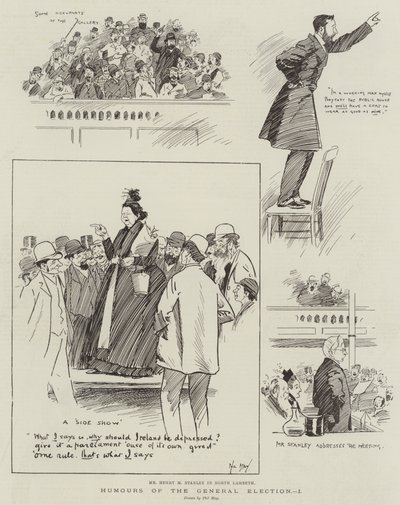 Humours of the General Election by Phil May