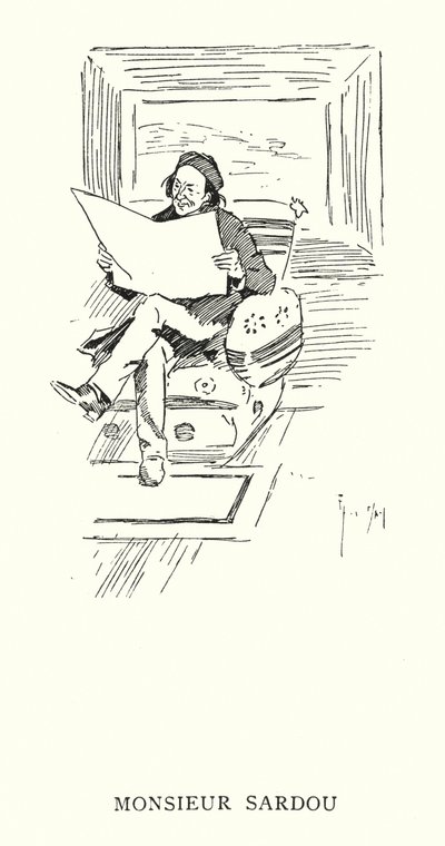 Monsieur Sardou by Phil May