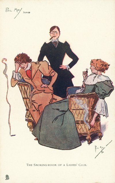 Smoking room at a Ladies