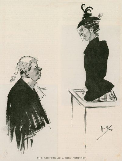 The founder of a new Empire cartoon by Phil May