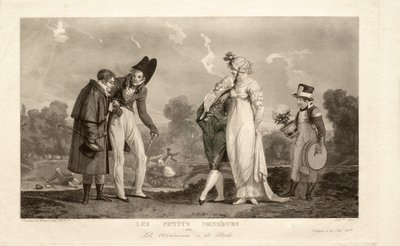 The Little Gentlemen, or, The Fashionable Teenagers by Philibert-Louis Debucourt