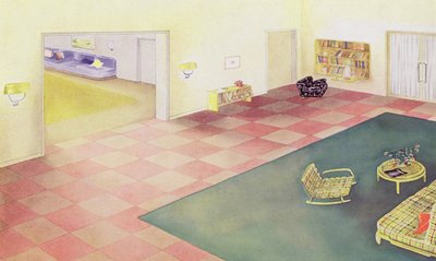 1930s Interiors: Hall by Philip Alexius de (after) Laszlo