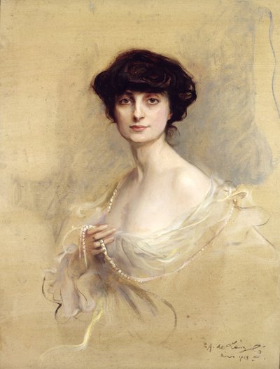 Anna de Noailles (1876-1933) by Philip Alexius de Laszlo