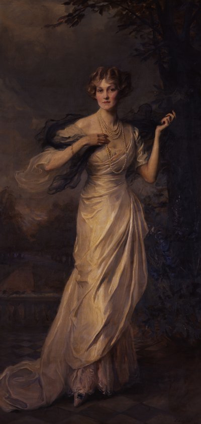 Portrait of Helen, wife of the 8th Duke of Northumberland by Philip Alexius de Laszlo