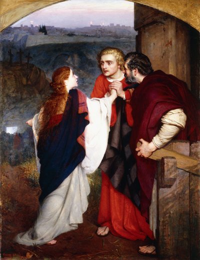 Mary Magdelene Giving News of the Resurrection to the Disciples by Philip Hermogenes Calderon