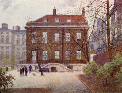 Garden of No 10 Downing Street, 1888 by Philip Norman