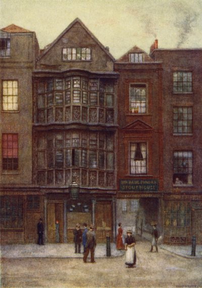 Sir Paul Pindars House, Bishopsgate Street by Philip Norman