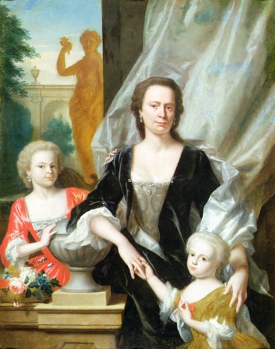 Sybilla Volkera Sighterman with her Daughters by Philip van Dyck
