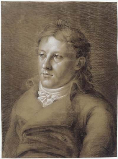 The Bookseller Johann Heinrich Besser by Philipp Otto Runge