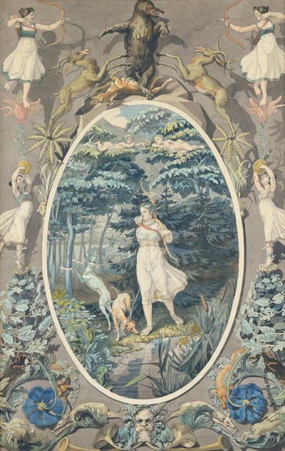 The Joy of Hunting by Philipp Otto Runge