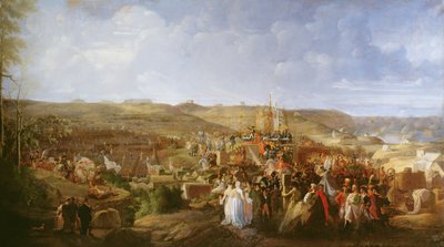 Napoleon at a Camp in Boulogne Distributing the Cross of the Legion of Honour, 16th August, 1804 by Philippe Auguste Hennequin