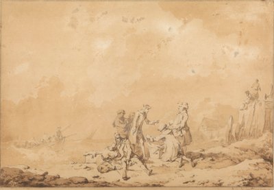 Smugglers by Philippe Jacques de Loutherbourg
