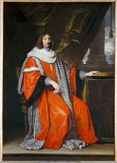 Jean-Antoine de Mesmes, President of the Parlement of Paris by Philippe de Champaigne