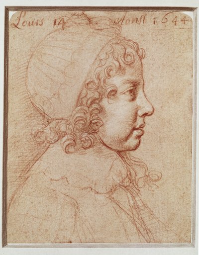 Portrait of Louis XIV as a Child by Philippe de Champaigne