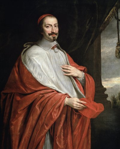 Portrait of Cardinal Jules Mazarin by Philippe de Champaigne