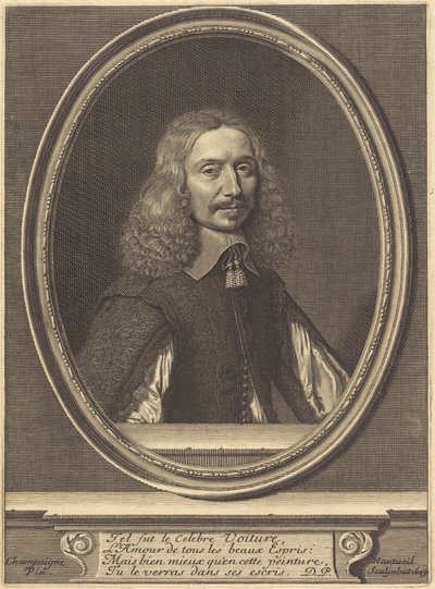 Vincent Voiture by Philippe de Champaigne