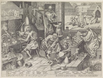 Alchemist by Philips Galle