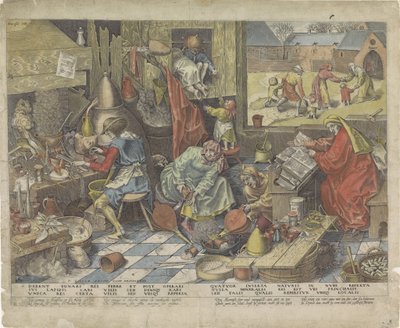 Alchemist by Philips Galle