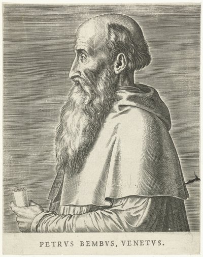 Portrait of Pietro Bembo by Philips Galle