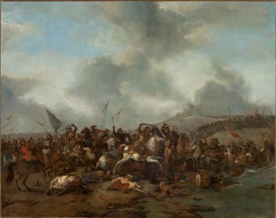 Battle by Philips Wouwerman