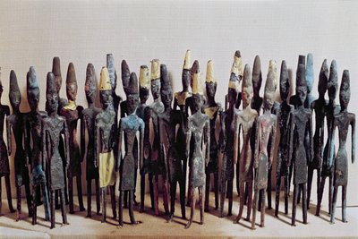 Offering Statuettes, from the Temple of Obelisks, Byblos by Phoenician School