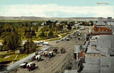 Adelaide: East Terrace by Photographer Australian