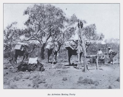 An Artesian Boring Party by Photographer Australian