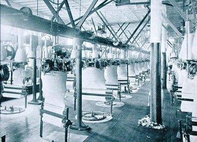 Manufacturing Natural Wool Underwear, c.1900, from 