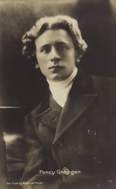 Percy Grainger, Australian-born Composer, Arranger and Pianist (1882-1961) by Photographer Australian