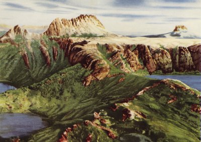 Tasmania: Cradle Mount and Barn Bluff by Photographer Australian