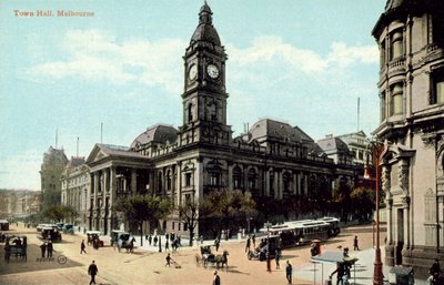 Town Hall, Melbourne by Photographer Australian