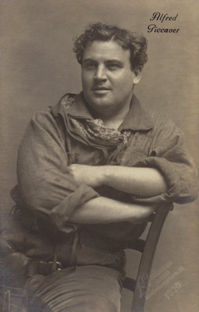 Portrait of Alfred Piccaver by Photographer Austrian
