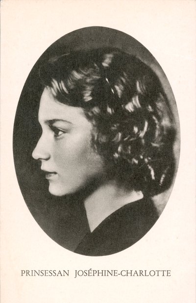 Princess Josephine-Charlotte of Belgium by Photographer Belgian