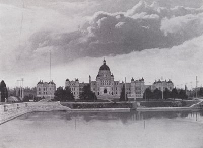 Parliament Buildings, Victoria, British Columbia by Photographer Canadian