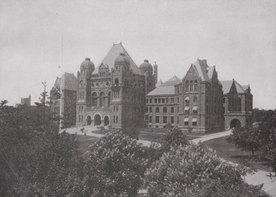 Parliament Buildings of the Province of Ontario, Toronto by Photographer Canadian