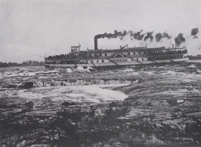 Shooting the Lachine Rapids, River St Lawrence by Photographer Canadian