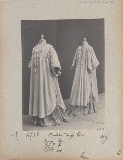 Album Page: House of Worth, Coat by Photographer French