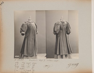 Album Page: House of Worth, Coat by Photographer French
