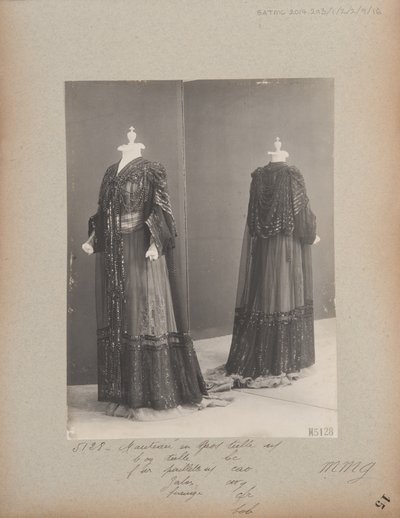 House of Worth, Evening Coat by Photographer French
